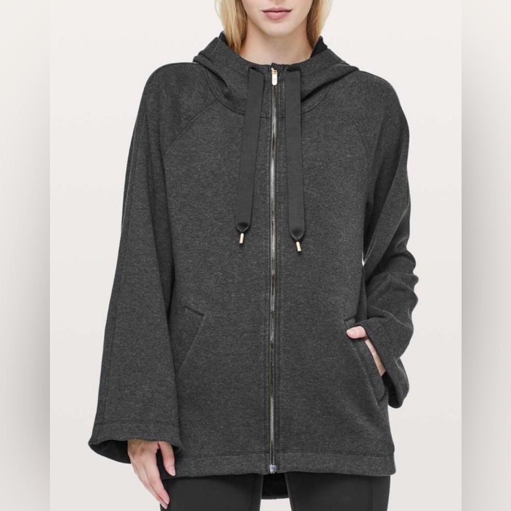 Lululemon Principal Dancer Hoodie - Heathered /Black Size 6